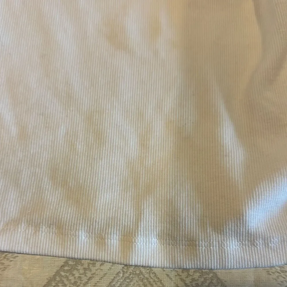 Zara Girls White Ruffle Sleeve Top - Size 8
